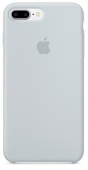 Силиконовый чехол для iPhone 7/8 Plus -Сине-серый (Blue Grey)