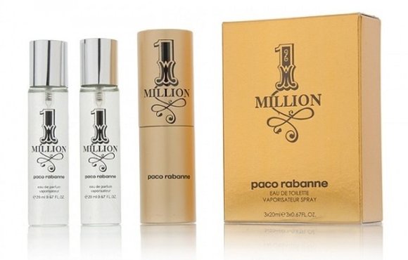 Туалетная вода 3*20 ml Paco Rabanne One Million