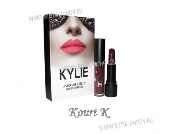 Помада+блеск Kylie  Fashion Charm Lips (1шт)