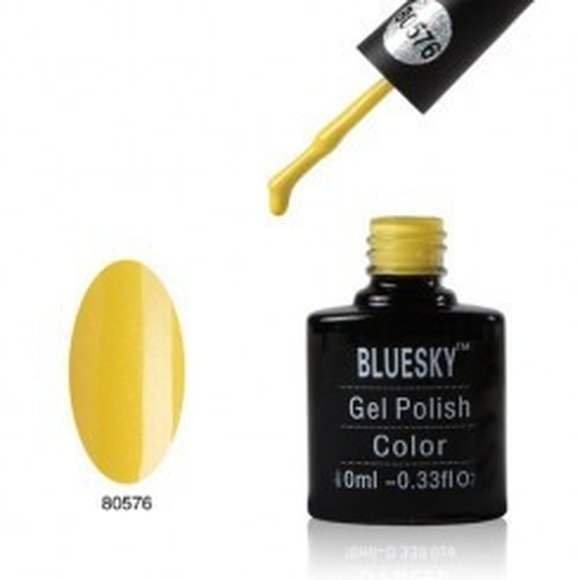 80576 Bluesky Gel Polish - PARADISE YELLOW 10ML