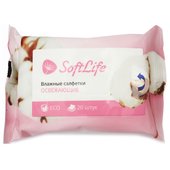 Softline влажные салфетки освежающие 20 шт. Softline влажные салфетки освежающие 20 шт.