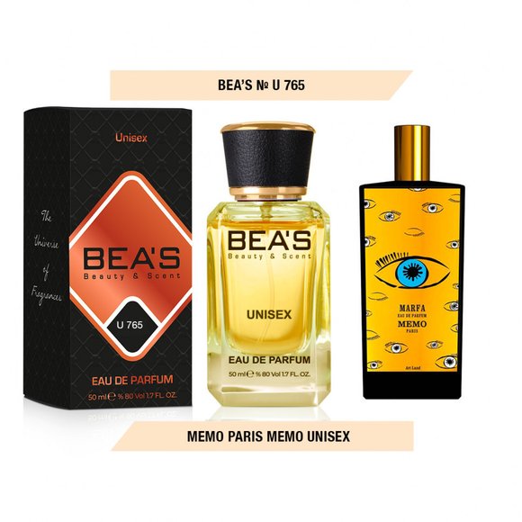 Парфюм Beas 50 ml U 765 Memo Paris Marfa unisex