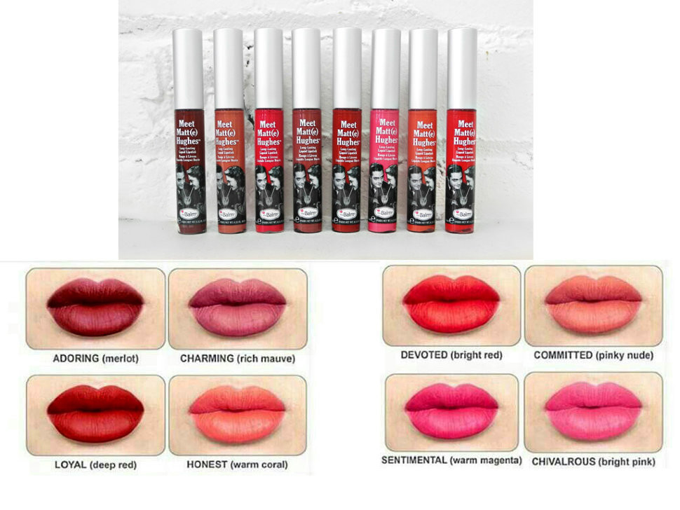Жидкая помада The Balm  Meet Matte Hughes 7.5 ml (1шт)