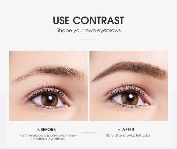 Карандаш для бровей O.TWO.O арт. 1013 #01 (Dark Grey) 20 ml