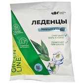 ABC healthy food леденцы на основе трав с витамином С эвкалипт и ментол 60 г ABC healthy food леденцы на основе трав с витамином С эвкалипт и ментол 60 г