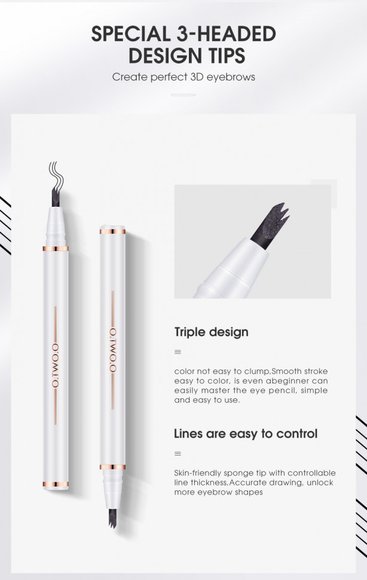 Карандаш для бровей O.TWO.O арт. 1013 #02 (Medium Brown) 2 ml