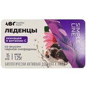 ABC healthy food леденцы эхинацея и витамин C 15 шт ABC healthy food леденцы эхинацея и витамин C 15 шт