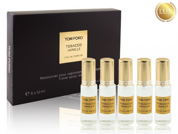 Парфюмерный набор Tom Ford Tobacco Vanille edp  for women 5 x 12 ml
