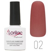 Lorilac камуфлирующая база для гель-лака 10 ml #2
