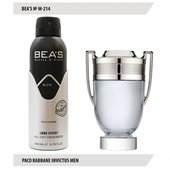 Дезодорант Beas Paco Rabbane Invictus Men 200 ml арт. M 214 Дезодорант Beas Paco Rabbane Invictus Men 200 ml арт. M 214