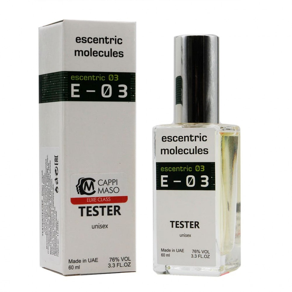 Тестер Эксцентрик Молекула Эксцентрик 03 unisex 60 ml ОАЭ Тестер Эксцентрик Молекула Эксцентрик 03 unisex 60 ml ОАЭ