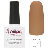 Lorilac камуфлирующая база для гель-лака 10 ml #4