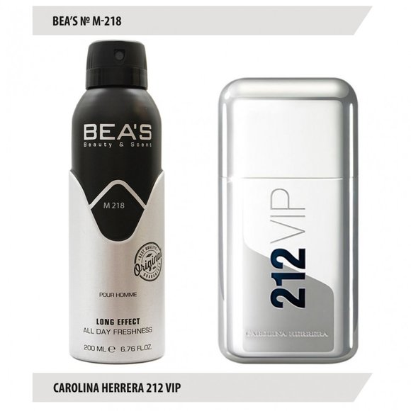 Дезодорант Beas Carolina Herrera 212 Vip men 200 ml арт. M 218 Дезодорант Beas Carolina Herrera 212 Vip men 200 ml арт. M 218