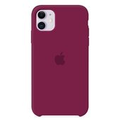 Силиконовый чехол для iPhone 11 бордовый Силиконовый чехол для iPhone 11 бордовый
