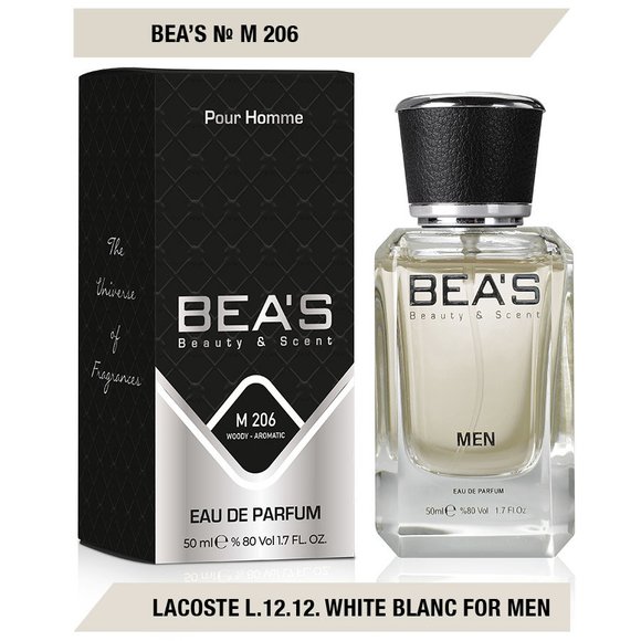 Парфюм Beas Lacoste L.12.12. White Blanc Men 50 ml арт. M 206
