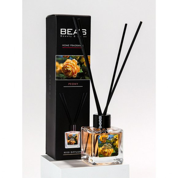 Ароматический диффузор с палочками Beas Peony - Пион - 50 ml