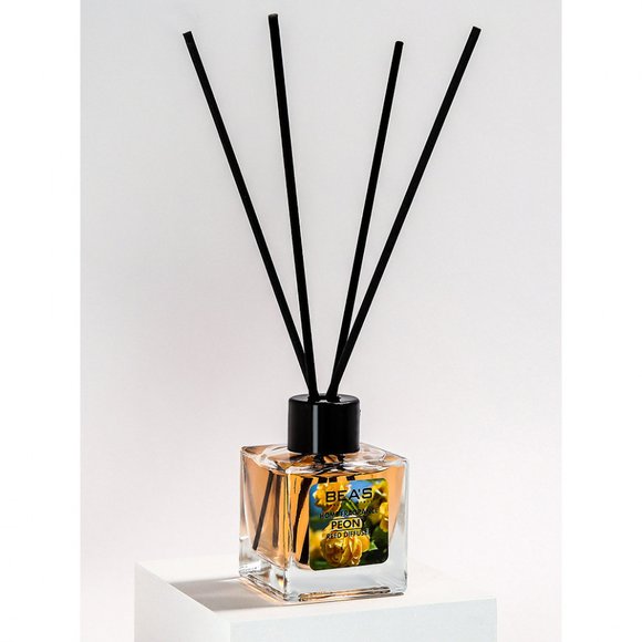 Ароматический диффузор с палочками Beas Peony - Пион - 50 ml