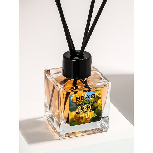 Ароматический диффузор с палочками Beas Peony - Пион - 50 ml